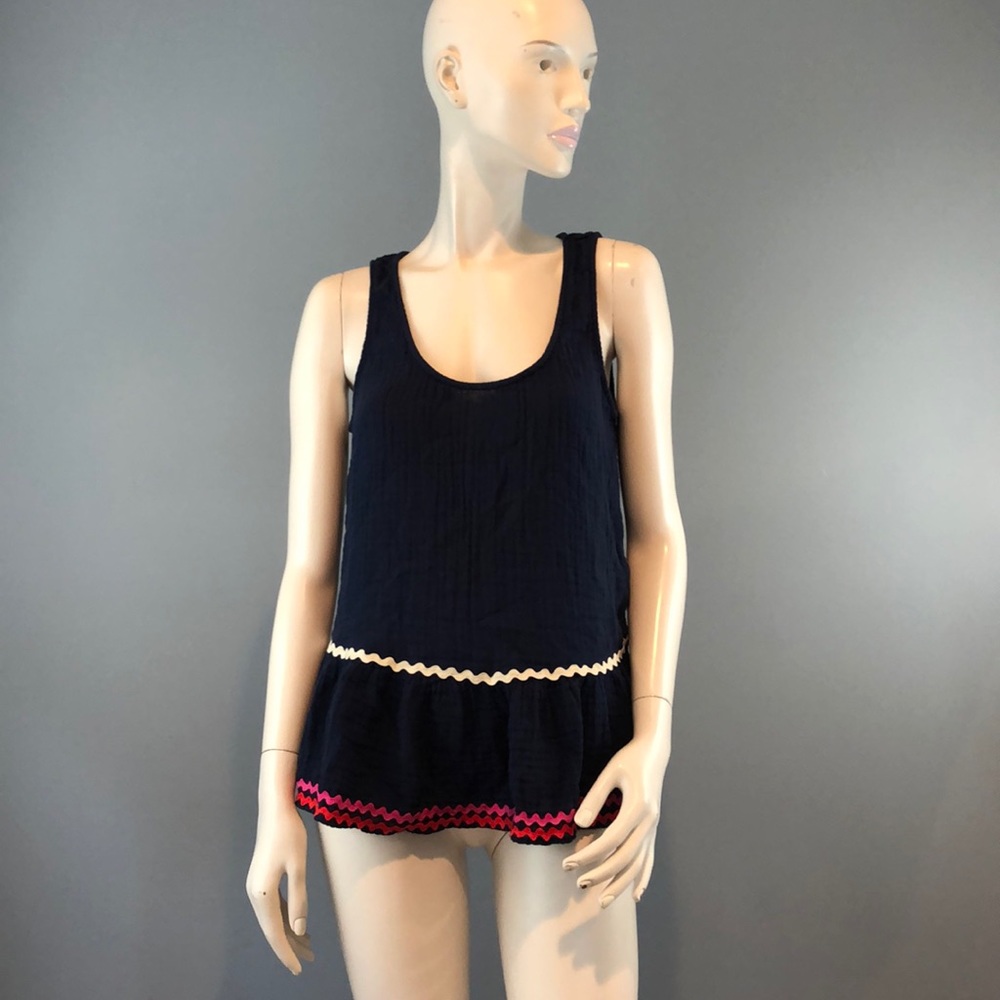 Michael Stars Blue Tank Top SZ Small